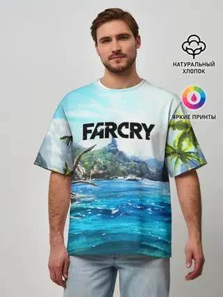 Мужская футболка оверсайз / FARCRY