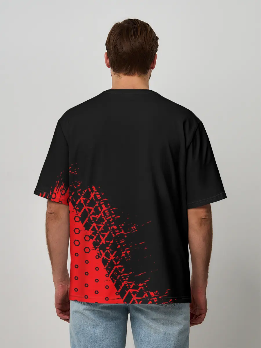 Мужская футболка оверсайз / FIAT / Фиат