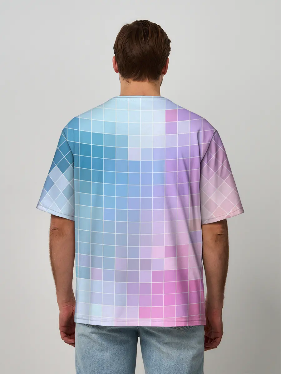 Мужская футболка оверсайз / Minecraft