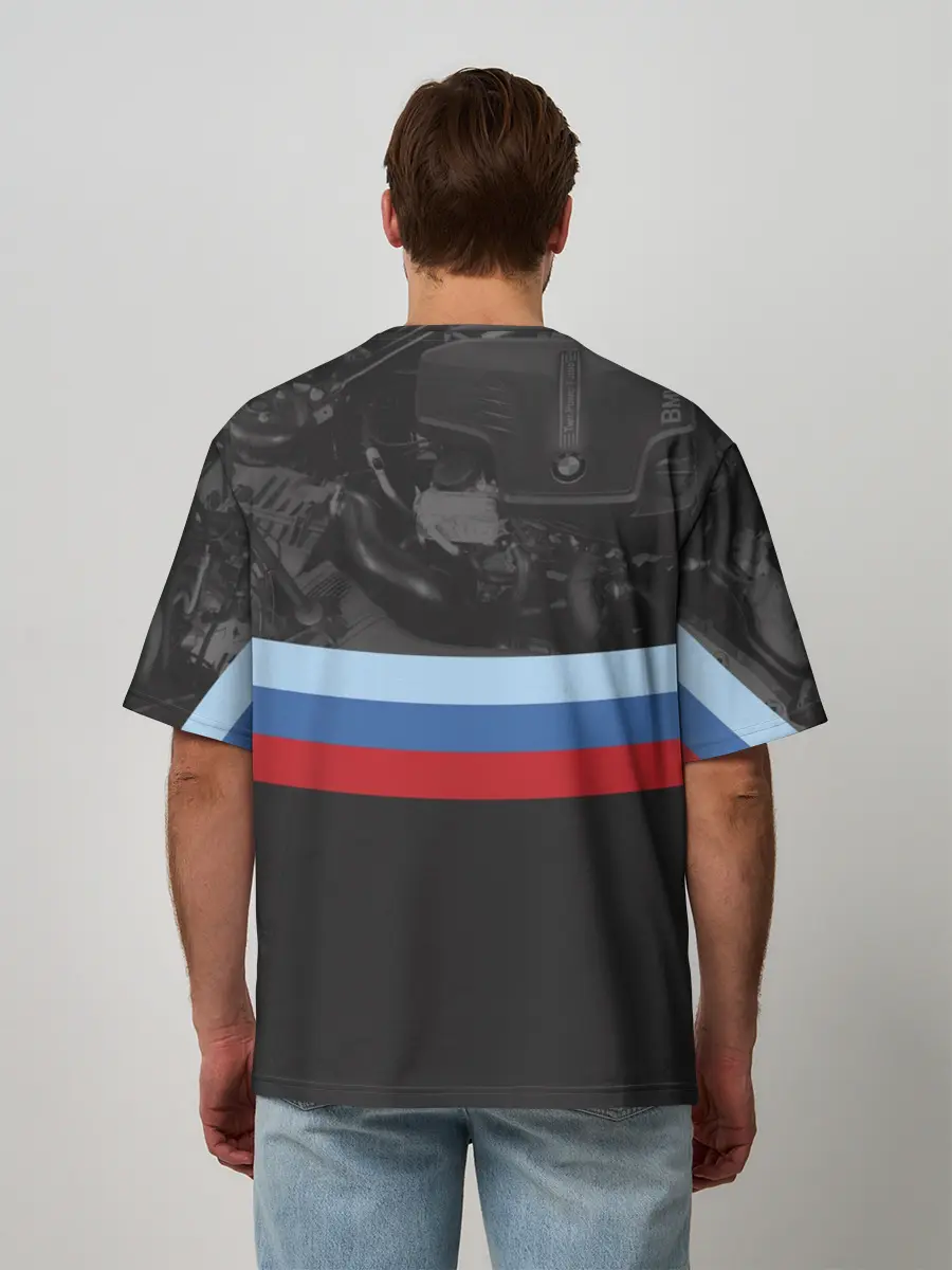 Мужская футболка оверсайз / BMW X5