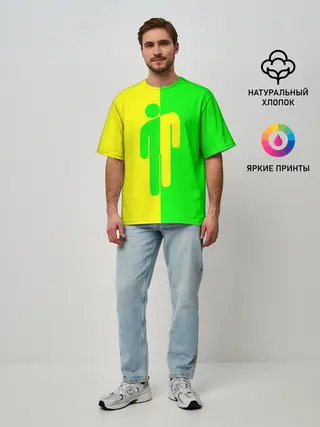 Мужская футболка оверсайз / BILLIE EILISH