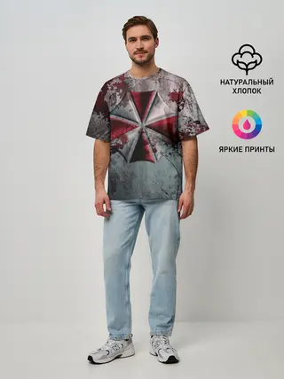 Мужская футболка оверсайз / UMBRELLA