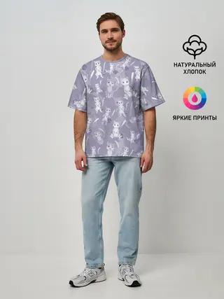 Мужская футболка оверсайз / Re:Zero Пак