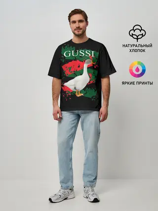 Мужская футболка оверсайз / Gussi