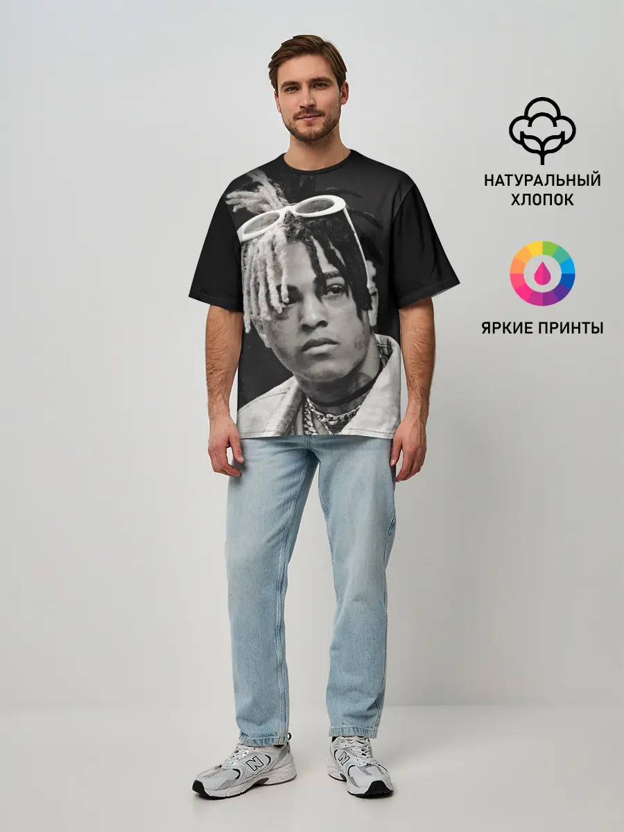 Мужская футболка оверсайз / XXXTENTANCION