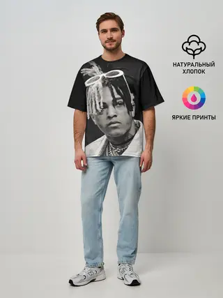 Мужская футболка оверсайз / XXXTENTANCION