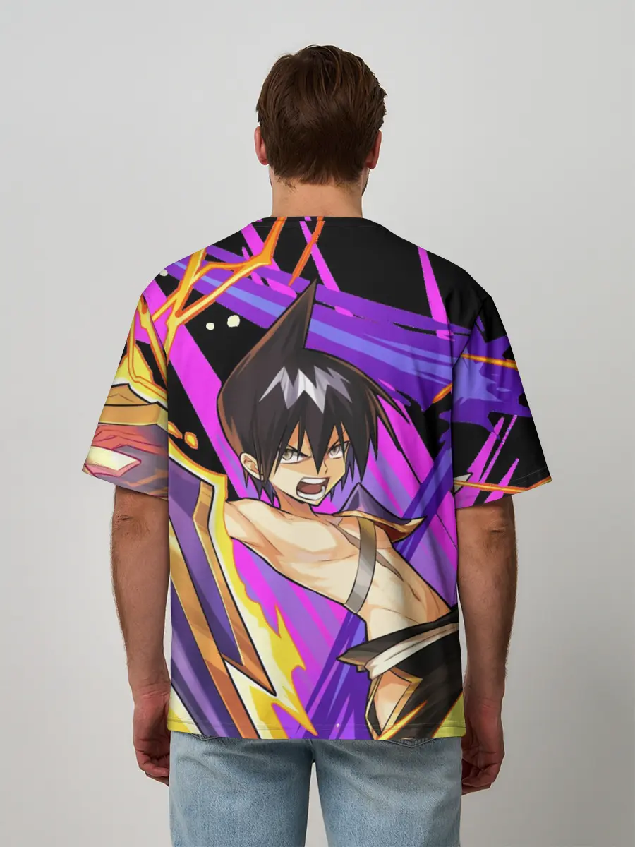 Мужская футболка оверсайз / Шаман Кинг