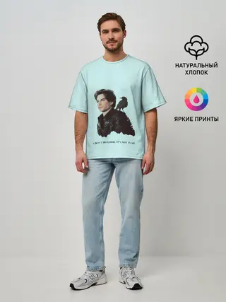 Мужская футболка оверсайз / Дневники вампира,