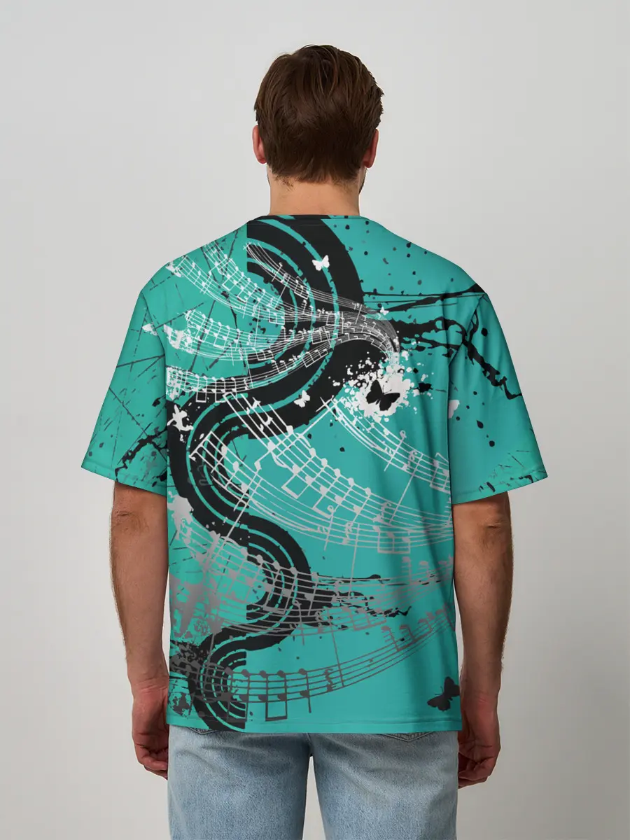 Мужская футболка оверсайз / Дима Билан