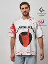 Мужская футболка оверсайз / METALLICA