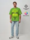Мужская футболка оверсайз / The Grinch