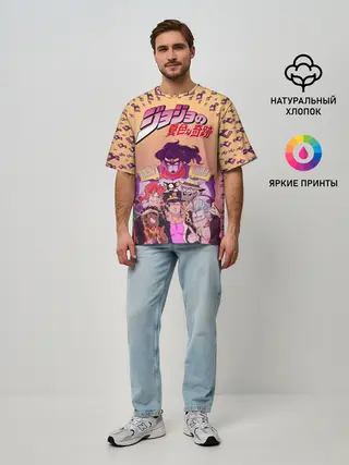 Мужская футболка оверсайз / JoJo