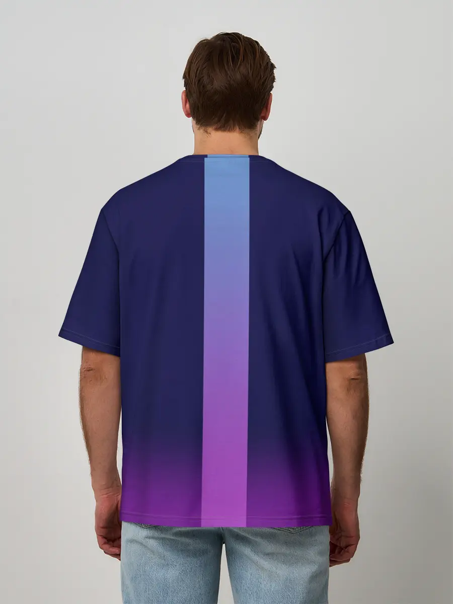 Мужская футболка оверсайз / warframe