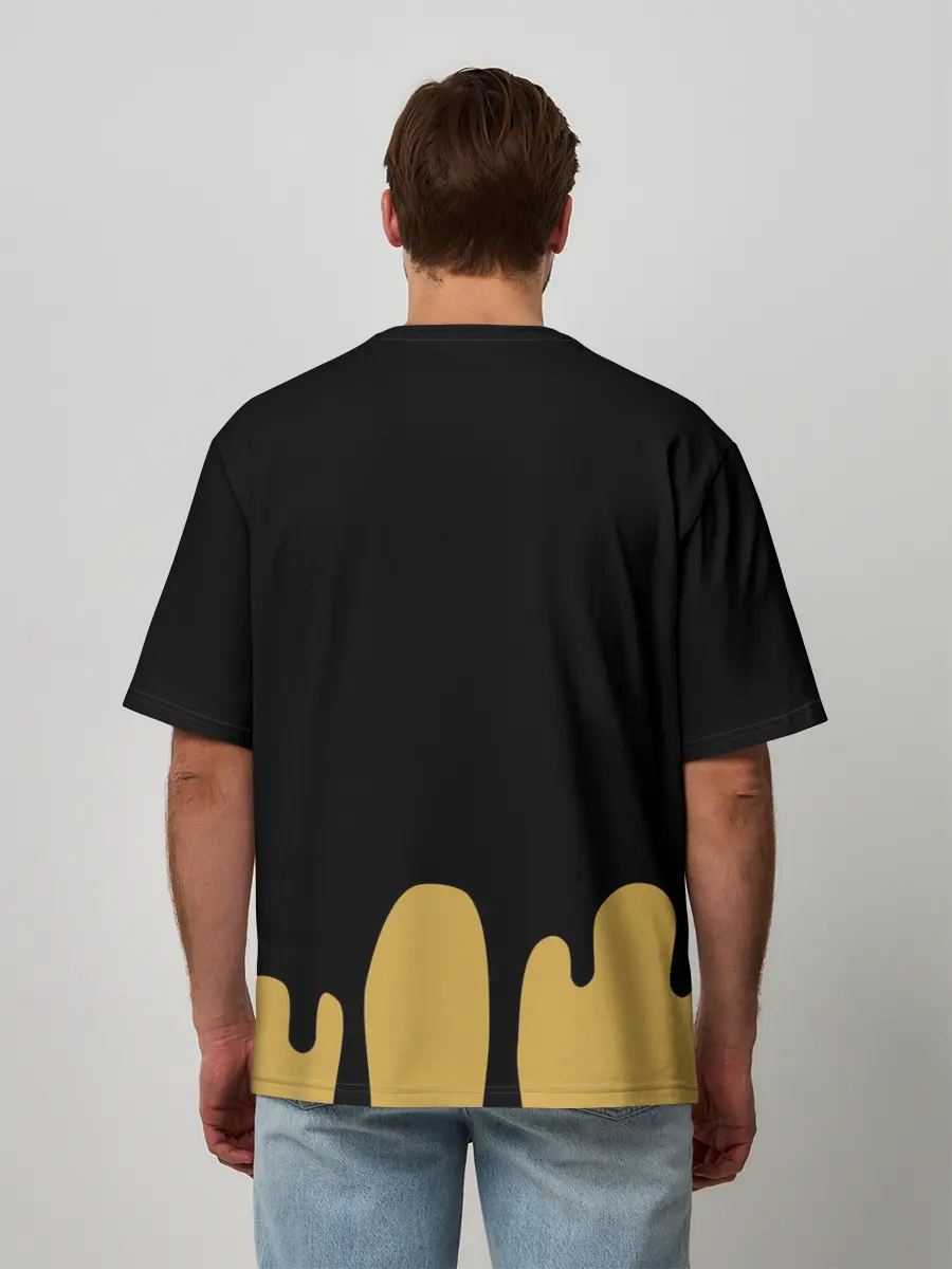 Мужская футболка оверсайз / Bendy And The Ink Machine