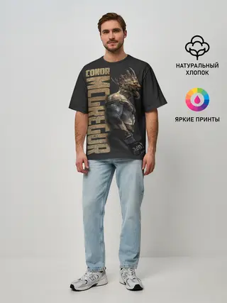 Мужская футболка оверсайз / Conor McGregor