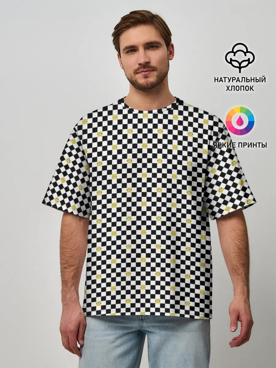 Мужская футболка оверсайз / Бойчик