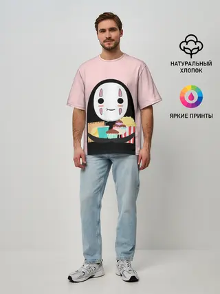 Мужская футболка оверсайз / Каонаси со вкусняшками