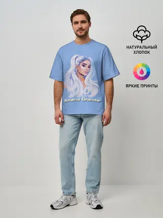 Мужская футболка оверсайз / Ariana Grande