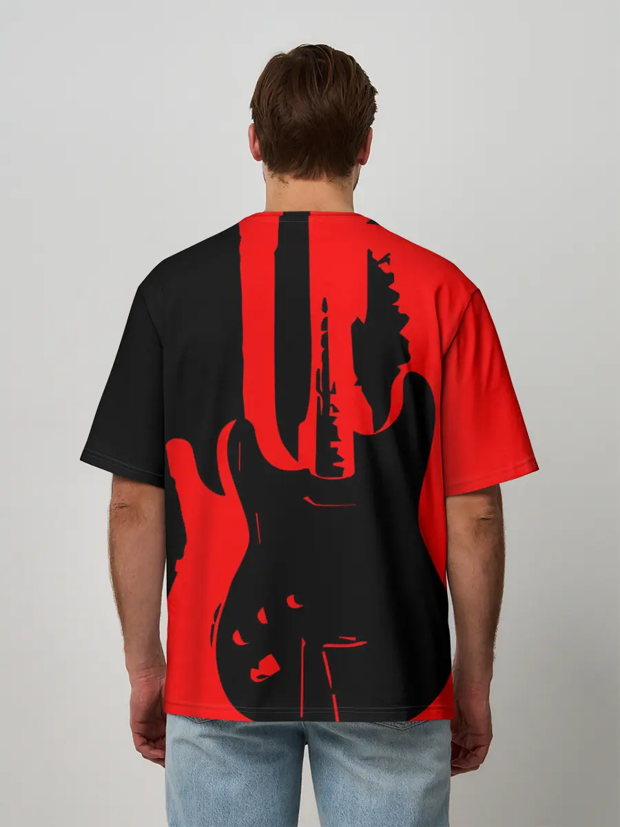 Мужская футболка оверсайз / Deep Purple