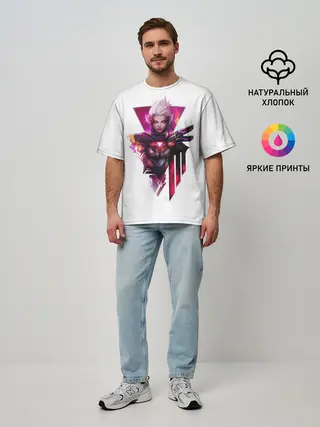 Мужская футболка оверсайз / Project | Fiora