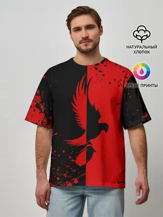 Мужская футболка оверсайз / HOLLYWOOD UNDEAD