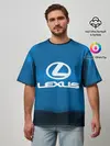 Мужская футболка оверсайз / Lexus SPORT