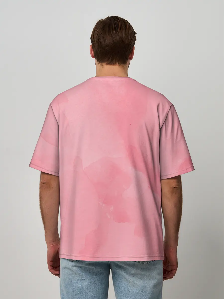 Мужская футболка оверсайз / Хва Са