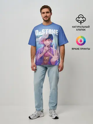 Мужская футболка оверсайз / Asagiri Gen