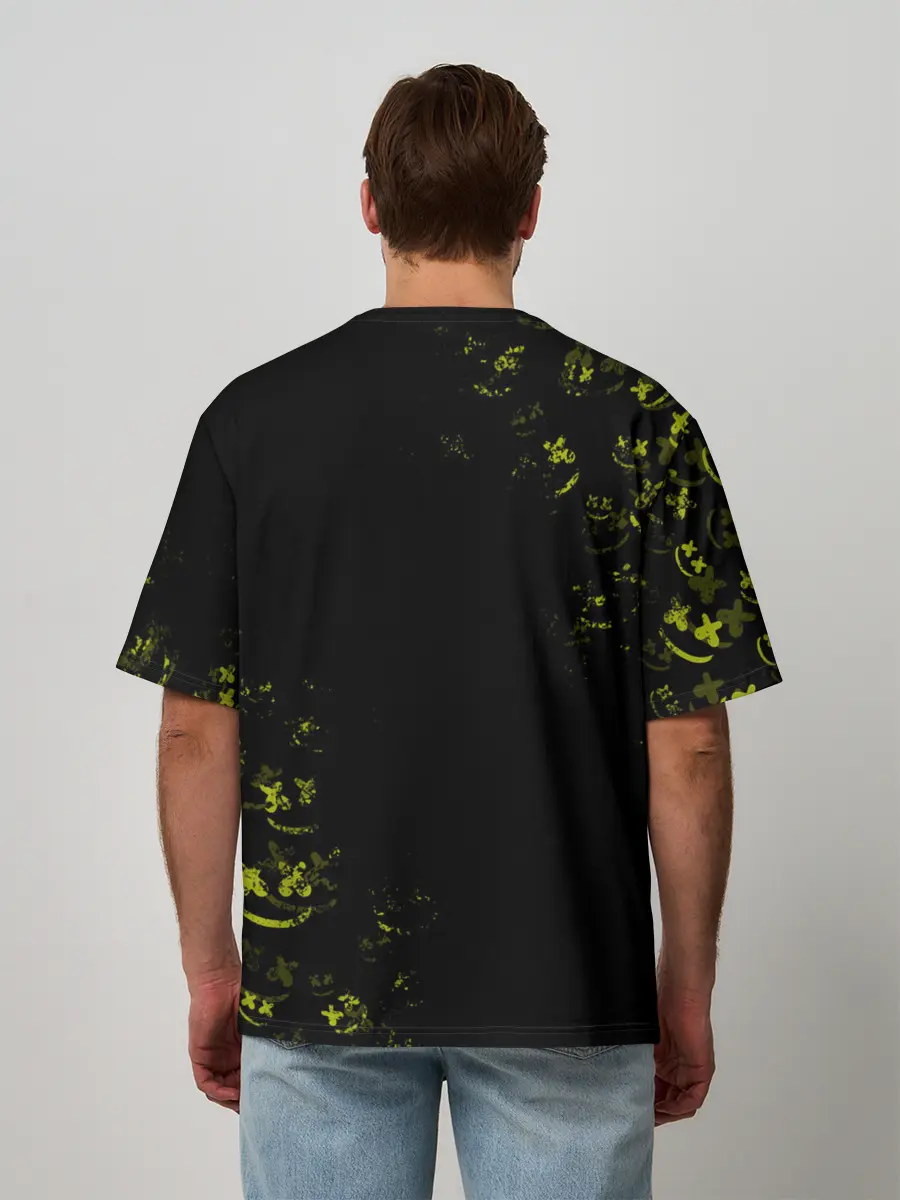 Мужская футболка оверсайз / Marshmello