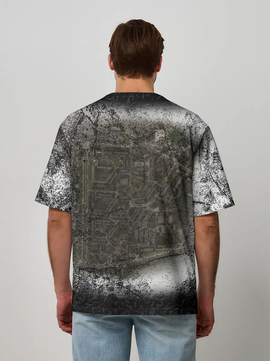 Мужская футболка оверсайз / Stalker Припять