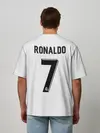 Мужская футболка оверсайз / Криштиану Роналду Форма 18/19