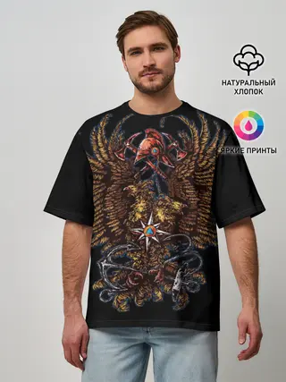 Мужская футболка оверсайз / МЧС