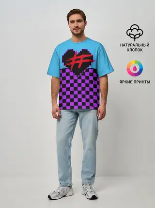 Мужская футболка оверсайз / Френдзона