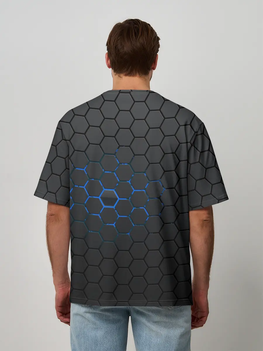 Мужская футболка оверсайз / Crysis