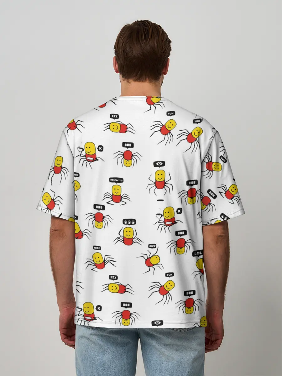 Мужская футболка оверсайз / ROBLOX