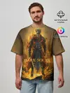 Мужская футболка оверсайз / Dark Souls