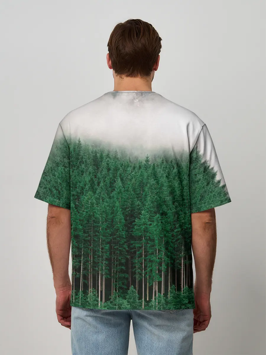 Мужская футболка оверсайз / ВАНАХЕЙМ | РУНЫ | RUNES