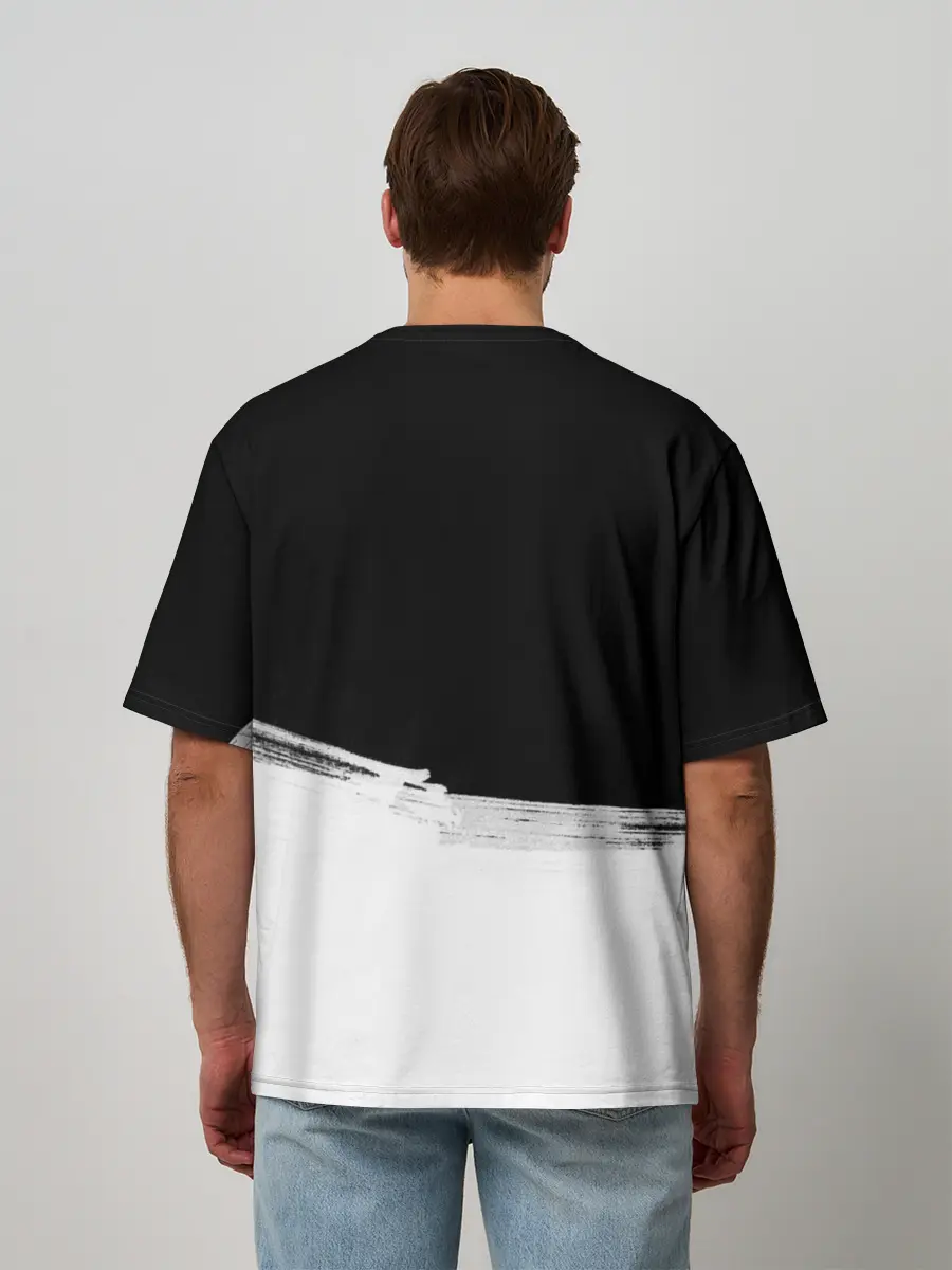 Мужская футболка оверсайз / ПРИЗРАКИ