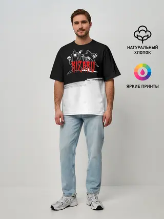 Мужская футболка оверсайз / ПРИЗРАКИ