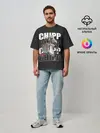 Мужская футболка оверсайз / Chipp