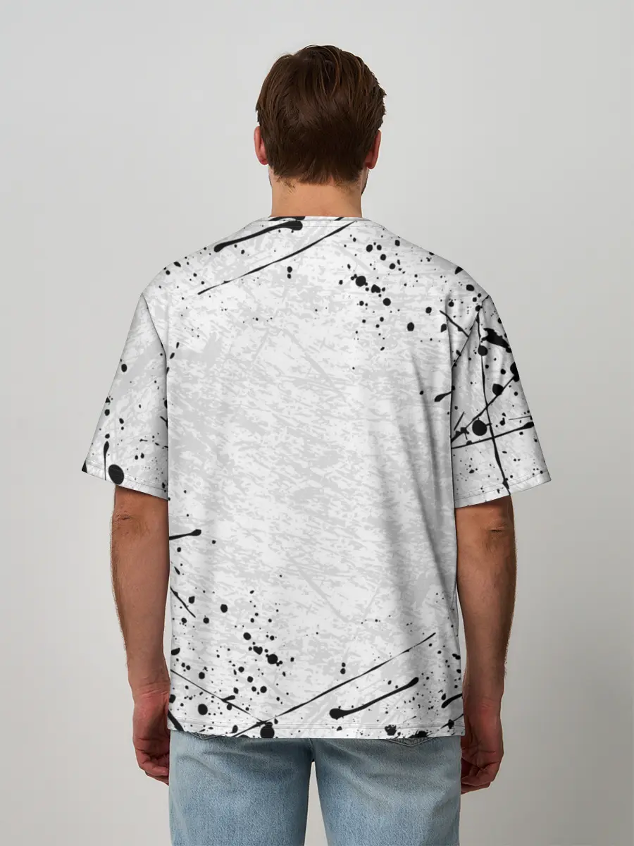 Мужская футболка оверсайз / guts berserk меч