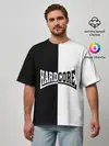 Мужская футболка оверсайз / Hardcore