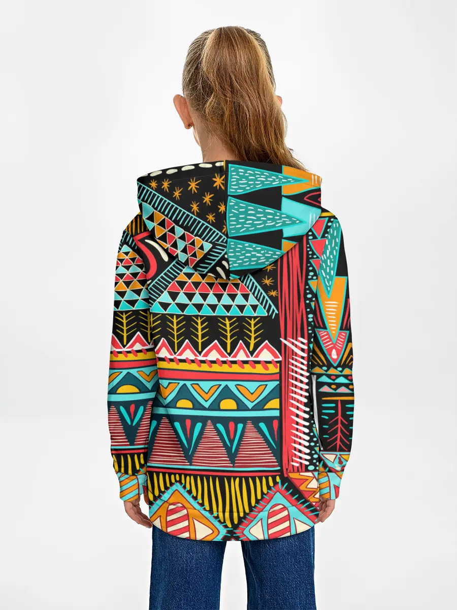 Детское худи / Африканский стиль