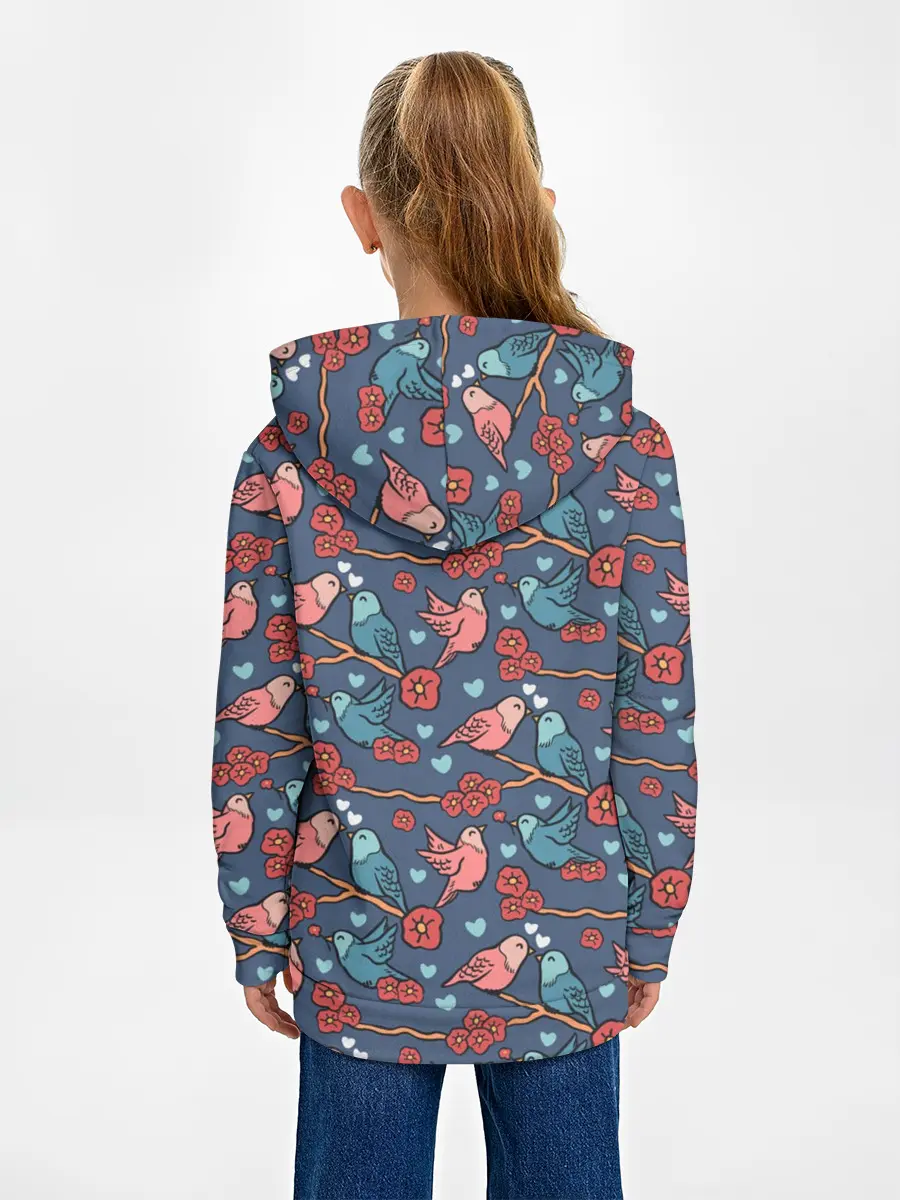 Детское худи / Влюбленные лисички