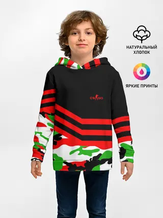 Детское худи / Камуфляж CS:GO