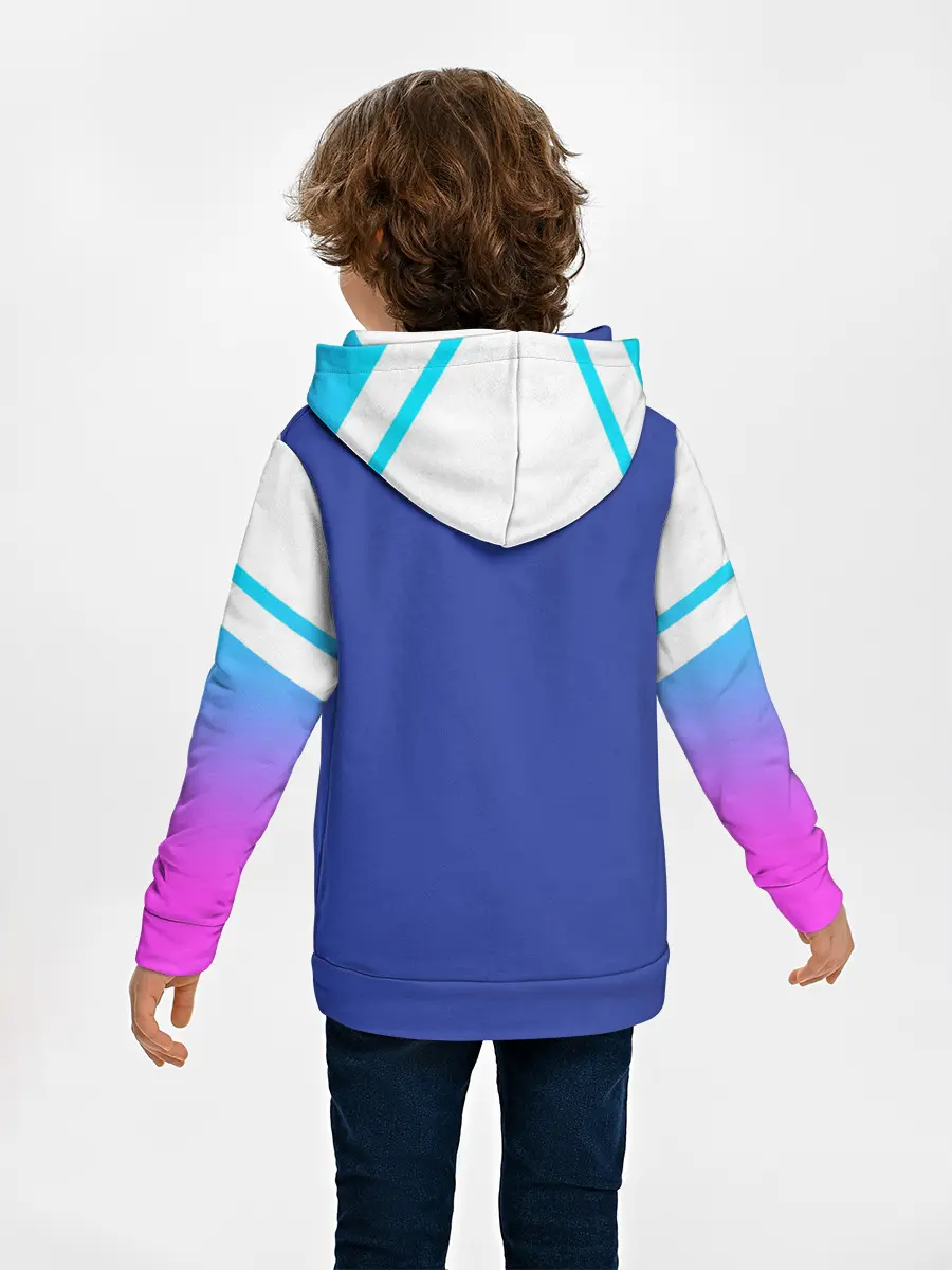 Детское худи / NEON GRADIENT FITNESS UNIFORM