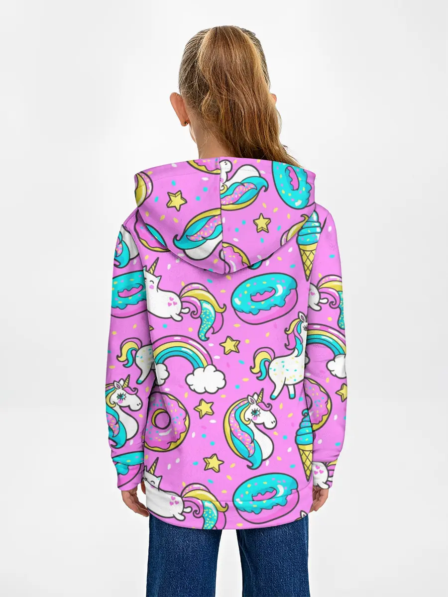 Детское худи / Котики и Единороги