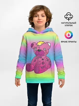 Детское худи / Мишка Lil Peep