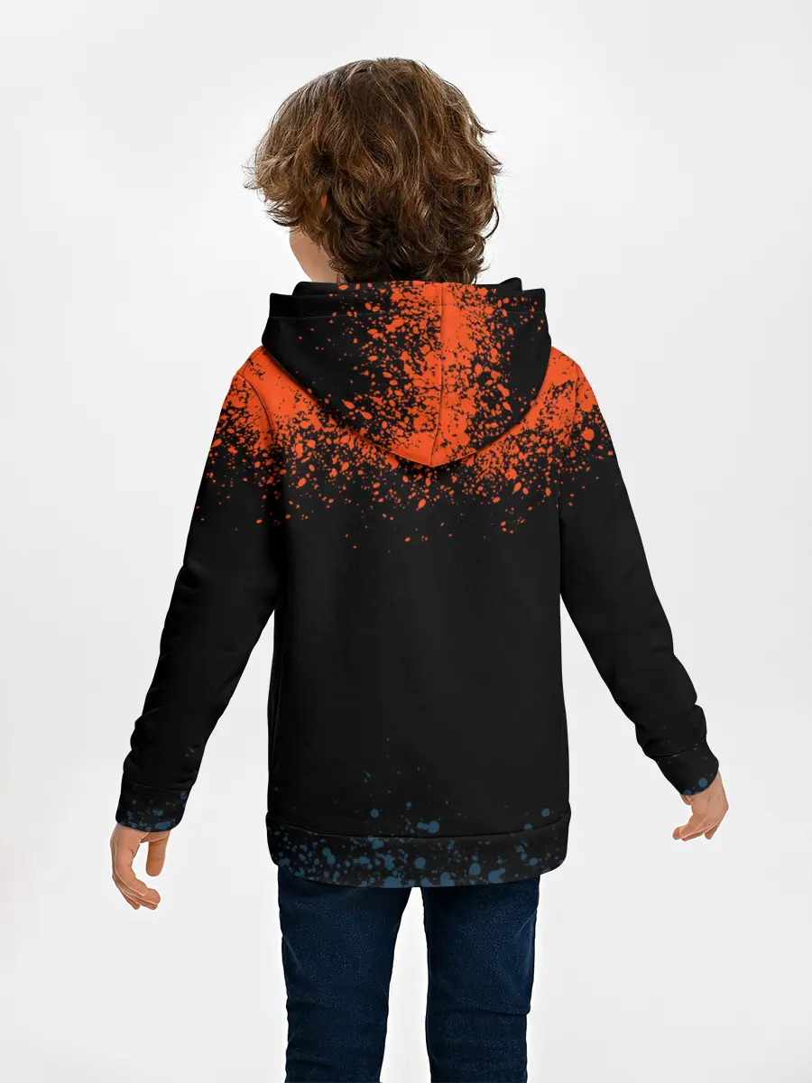 Детское худи / ПУГАЛО ИЗ ТЫКВЫ | HALLOWEEN