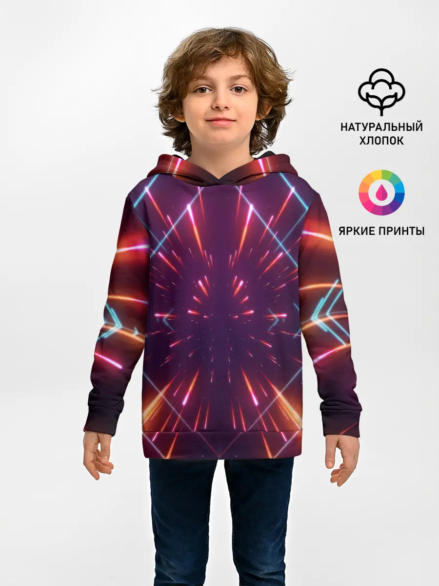 Детское худи / SYNTHWAVE / RETROWAVE